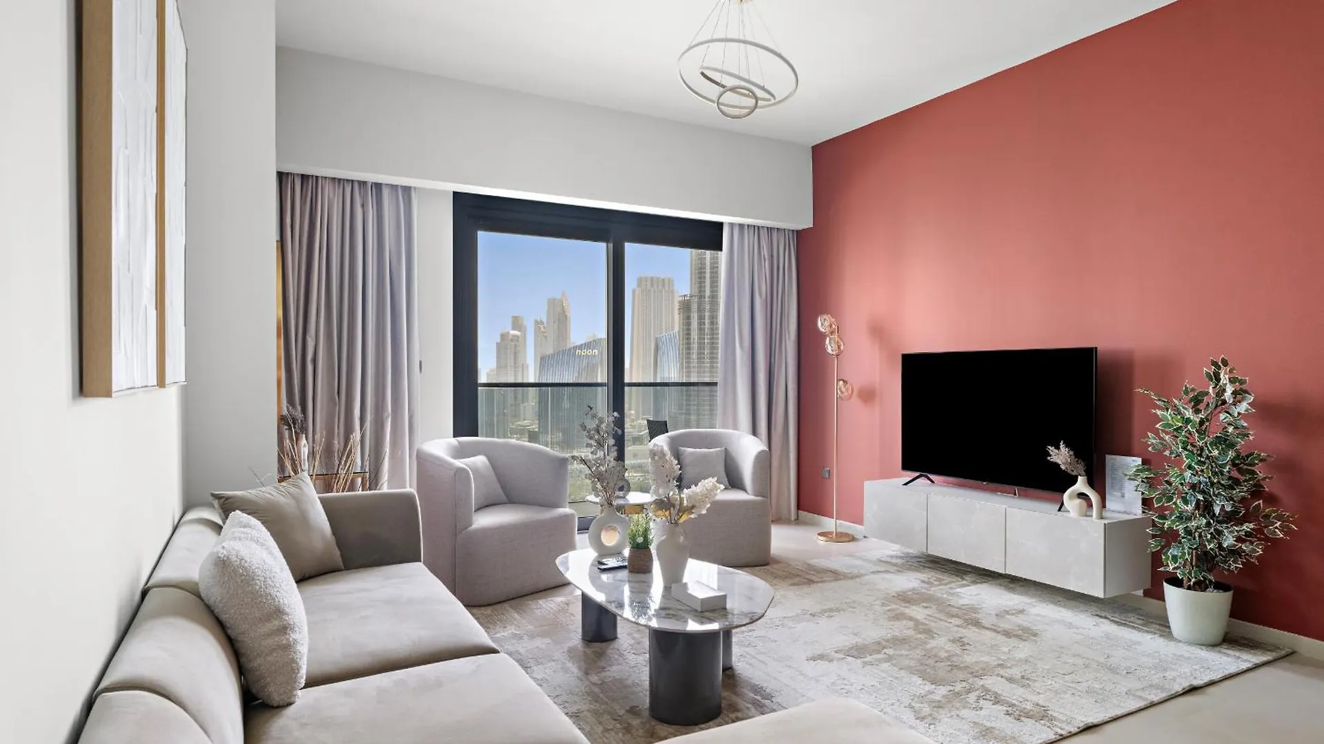 Vibrant 3Bdr Plus 1 Guest Room In Downtown With Burj Khalifa View Dubai