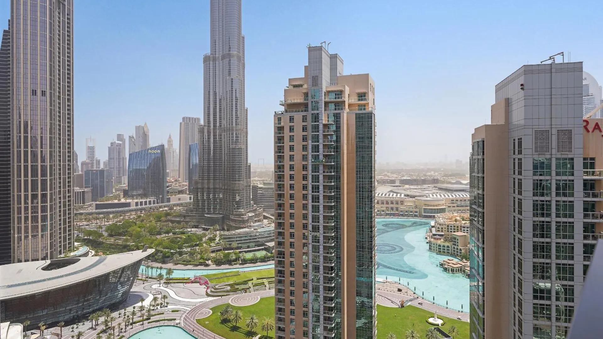 Vibrant 3Bdr Plus 1 Guest Room In Downtown With Burj Khalifa View Dubai 0*,